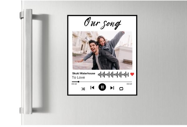 Our Song Photo Magnet