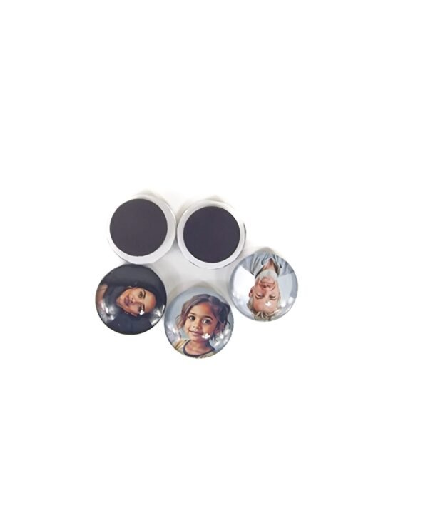 Glass Dome Fridge Magnets (Set of 5) - Image 3