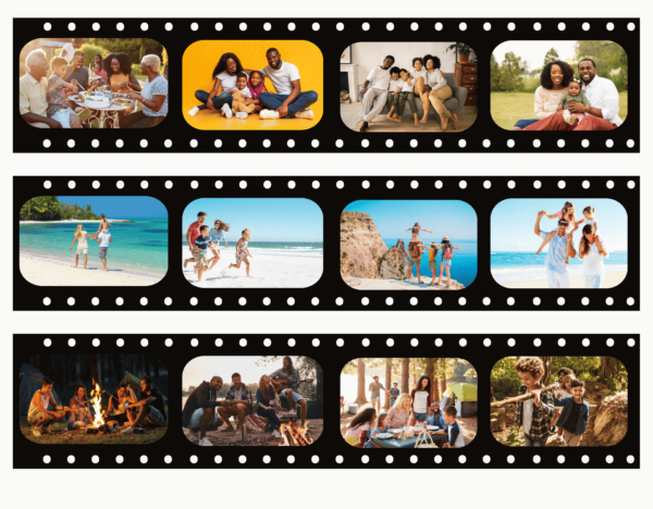 Film Strip Photo Magnet - Image 2