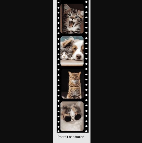 Film Strip Photo Magnet - Image 5