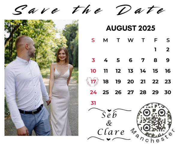 Save the Date (12cmx9.5cm) - Image 2