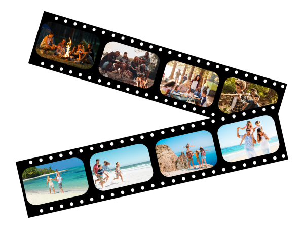 Film Strip Photo Magnet